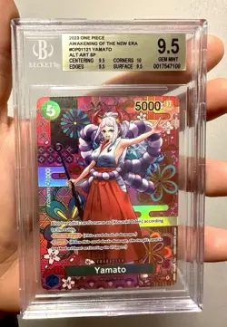 BGS 9.5 - One Piece OP01-121 Yamato SEC SP Alt Art English Check Description - Image 1