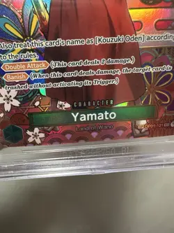 BGS 9.5 - One Piece OP01-121 Yamato SEC SP Alt Art English Check Description - Image 4