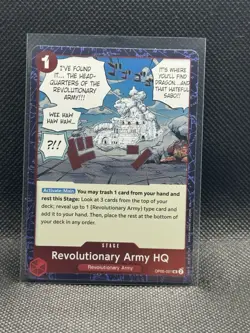 One Piece CCG Revolutionary Army HQ The Best Vol. 2 PRB-02 OP05-021 Foil - Image 1