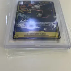 One Piece TCG Trafalgar Law OP10-119 Parallel Alt Art Royal Blood BGS 9.5 -crack - Image 3