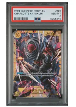 Charlotte Katakuri OP03-123 One Piece - Premium Booster -The Best- Foil PSA 10 - Image 1