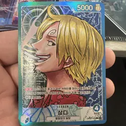 One Piece CCG Sanji Alternate Art OP02-026 Paramount War Korean - Image 2