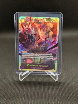 Charlotte Katakuri OP11-067 One Piece CCG a Fist of Divine Speed Super Rare - Image 1