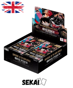 ONE PIECE CARD GAME OP09 EMPERORS IN THE NEW WORLD OP-09 ENG SEALED BOOSTER BOX - Image 1