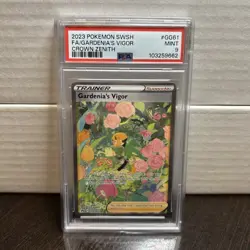 Gardenia's Vigor #GG61 PSA 9 - 2023 Pokemon SWSH Crown Zenith Galarian Gallery - Image 1