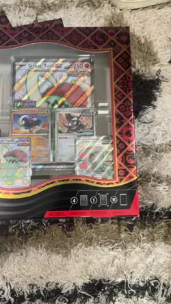 Pokemon TCG Paldean Fates Great Tusk Iron Threads Ex Premium Collection Lot of 3 - Image 2