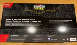 🚀LOT OF 3 Pokemon Paldean Fates Great Tusk + Iron Threads EX Premium Collection - Image 2
