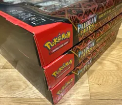 🚀LOT OF 3 Pokemon Paldean Fates Great Tusk + Iron Threads EX Premium Collection - Image 3