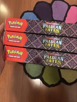 Lot Of 3 Pokemon Paldean Fates Great Tusk Iron Threads Ex Premium Collection - Image 5