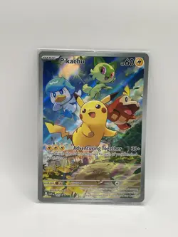 Sealed Pikachu - Black Star Promo 027 Full Art Holo - Mint, Sealed - Pokemon TCG - Image 1