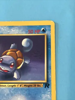 Pokemon TCG Squirtle Team Rocket 68/82 1st Edition Common Card LP WOTC Vintage - Image 2