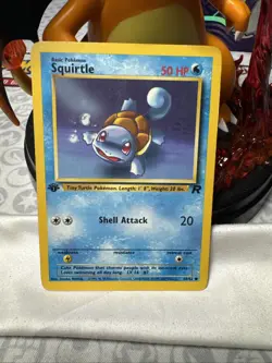Squirtle 68/82 1st Edition - Team Rocket - Pokemon TCG 2000 Vintage WoTC - Image 1