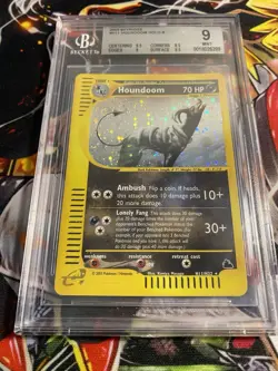 Houndoom H11/H32 Holo ENG🇬🇧 Skyridge Mint 🧨Beckett BGS 9 💥RISERVATA📩 - Image 5