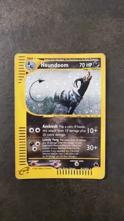 HOUNDOOM H11/H32 - HOLO - Set Skyridge 2003 Pokemon Card ENG - Image 1