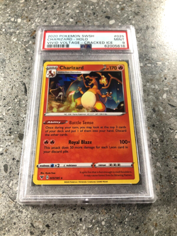 Pokemon TCG Cards Charizard 025/185 Vivid Voltage Cracked Ice Promo PSA 9 MINT - Image 1