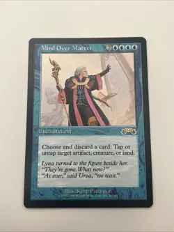 Mind Over Matter Exodus 1998 Near Mint Mtg Magic The Gathering Keith Parkinson - Image 5