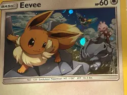 Pokemon Eevee SM235 Black Star Cosmos Promo Holo Card - Image 2