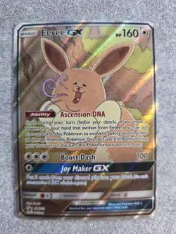 Pokemon TCG 2019 Eevee GX Full Art Holo Black Star Promo #SM233 Rare - Image 1