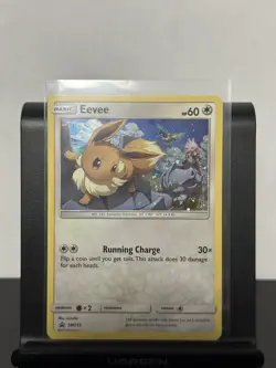 Pokemon Eevee SM235 Black Star Promos Cosmos Holo NM - Image 1
