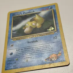 Misty's Psyduck 54/132 - Pokemon (W Stamped) WOTC Promo Card Gym Heroes UL LP - Image 5
