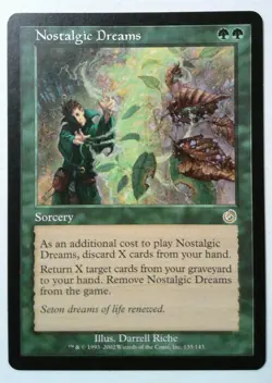Nostalgic Dreams *Rare* Magic MtG x1 Torment MP - Image 1