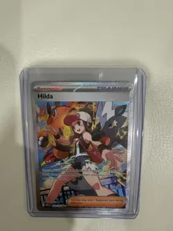 Pokemon TCG Hilda Trainer White Flare Holo Full Art SV 171/086 - Image 3