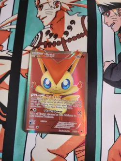 Pokemon TCG Victini Noble Victories Full Art Ultra Rare Card 98/101 - Image 1