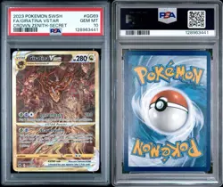 Pokemon Giratina VSTAR Crown Zenith Secret Rare Full Art #GG69 PSA 10 Gem Mint - Image 3