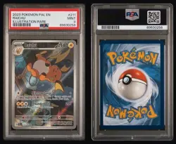 PSA 9 2023 RAICHU ILLUSTRATION RARE PALDEA EVOLVED HOLO #211/193 POKEMON - Image 3