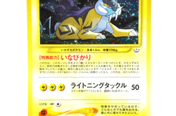 Pokemon TCG Raikou Holo #243 Neo Revelation 2001 Japanese Vintage Pokemon Card - Image 5