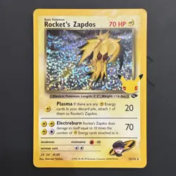 Pokemon TCG Rockets Zapdos Holo Classic Collection 15/132 Celebrations NEAR MINT - Image 1