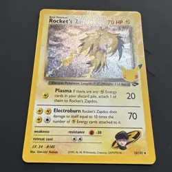 Pokemon TCG Rockets Zapdos Holo Classic Collection 15/132 Celebrations NEAR MINT - Image 2