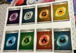 Pokemon 151 Energy Cosmo Holo Complete Set - ALL WITH 4 SWIRLS! 💫 - Image 1