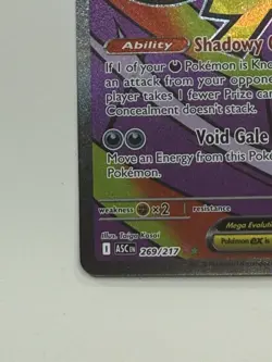 Ascended Heroes Mega Gengar Ex Mega Rare Pokemon Card MINT 269/217 - Image 4