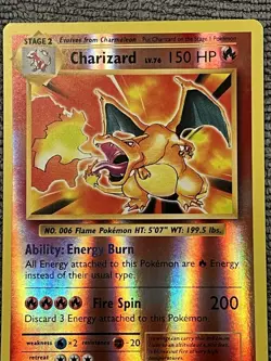 Pokemon Card Charizard 11/108 Reverse Holo Rare XY Evolutions Set Near Mint - Image 1