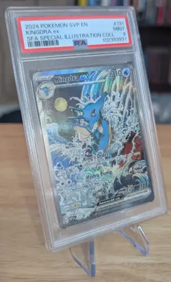 PSA 9 MINT Kingdra ex 131 Sv: Scarlet & Violet Promo Card - Image 2