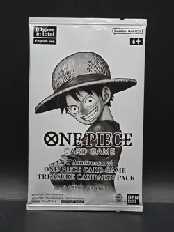 One Piece Card Game 3rd Anniversary Treasure Campaign Promo Pack ENGLISH - Image 1