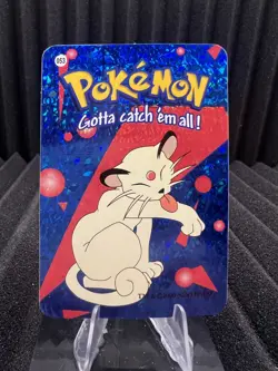 Persian #53 - Vintage Vending Machine Prism Sticker 2000 - Pokemon Card - Image 1
