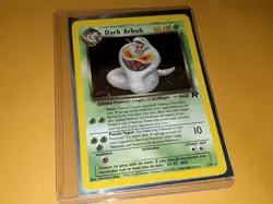 Holo Dark Arbok 2/82 Holo Rare Team Rocket Pokemon Card played - Image 1