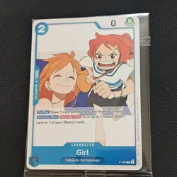 Bandai One Piece CCG Girl Sabaody Archipelago Character Card P-096 English - Image 1