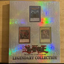 YuGiOh! Legendary Collection 1 Binder | Used | Includes God Cards/75 other cards - Image 1