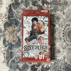 Bandai One Piece Card Game Straw Hat Crew ST-01 Starter Deck English SEALED - Image 1
