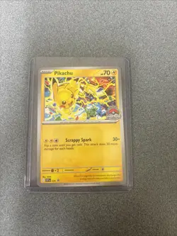 Pokemon Pikachu Promo 2025 World Championships SVP EN 225 Pokemon Card Worlds - Image 1