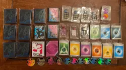 Pokemon TCG - Accessories LOT (Card Sleeves, Dice, Coins, Energy Packs, etc) - Image 1
