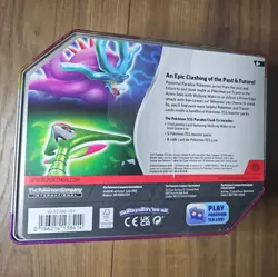 Sealed Paradox Destinies Iron Leaves ex Tin Pokemon Trading Card (SHIPS FAST) - Image 3