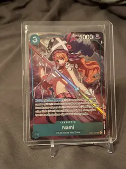 Nami Premium Card Collection Best Selection Vol. 1 OP02-036 One Piece English - Image 1