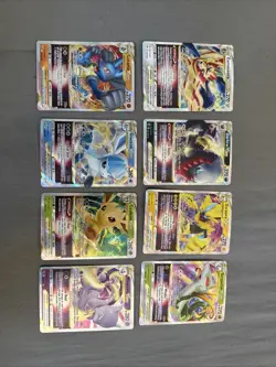 Pokemon 8 Card Lot nm Vstar - Mewtwo - Leafeon - Lucario - Glaceon - Darkrai - Image 1