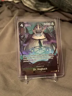 One Piece TCG Dr. Hogback OP06-090 Rare Alternative Art Foil English Card - Image 1