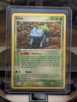 Ditto Bulbasaur Delta Species 36/113 Unlimited Regular 2005 Pokemon Card - Image 1