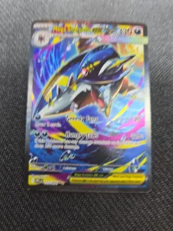 Pokemon Phantasmal Flames Mega Sharpedo ex 127/094 Card TCG - Image 1
